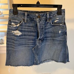 A&F Womens Jean Skirt Size 4